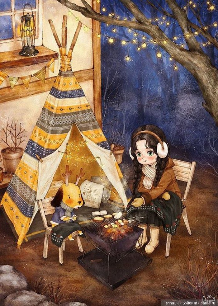 Дневники лесной девочки: потрясающие иллюстрации от Aeppol (фото 8)