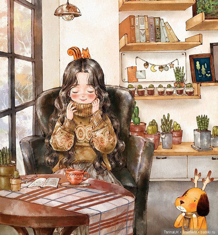 Дневники лесной девочки: потрясающие иллюстрации от Aeppol