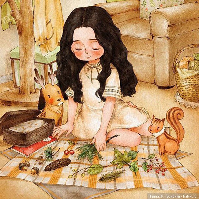 Дневники лесной девочки: потрясающие иллюстрации от Aeppol (фото 6)