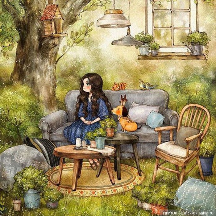 Дневники лесной девочки: потрясающие иллюстрации от Aeppol