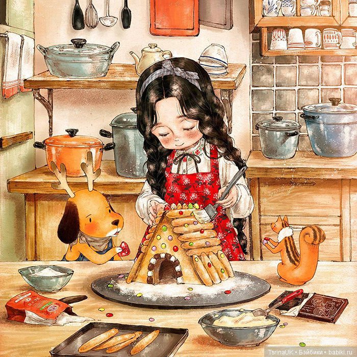 Дневники лесной девочки: потрясающие иллюстрации от Aeppol