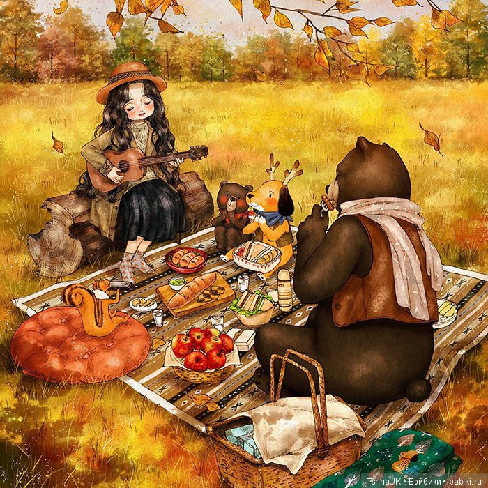 Дневники лесной девочки: потрясающие иллюстрации от Aeppol