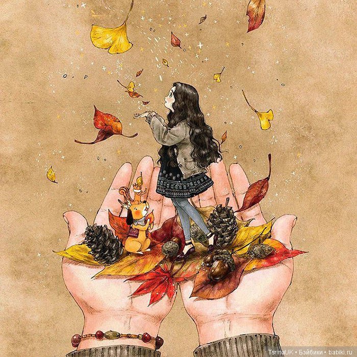 Дневники лесной девочки: потрясающие иллюстрации от Aeppol