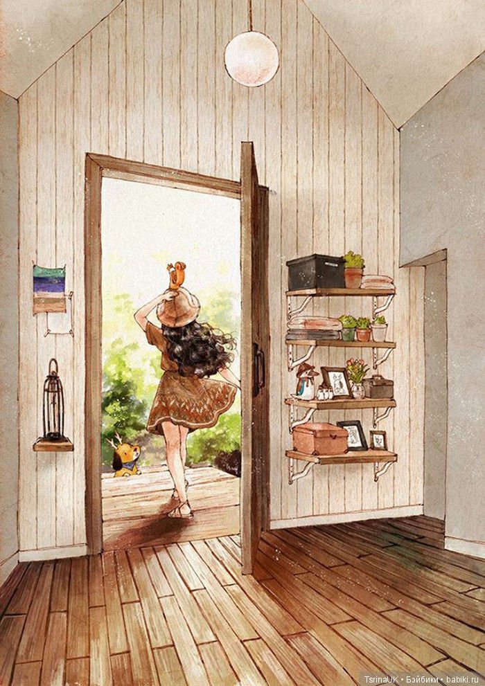 Дневники лесной девочки: потрясающие иллюстрации от Aeppol (фото 5)