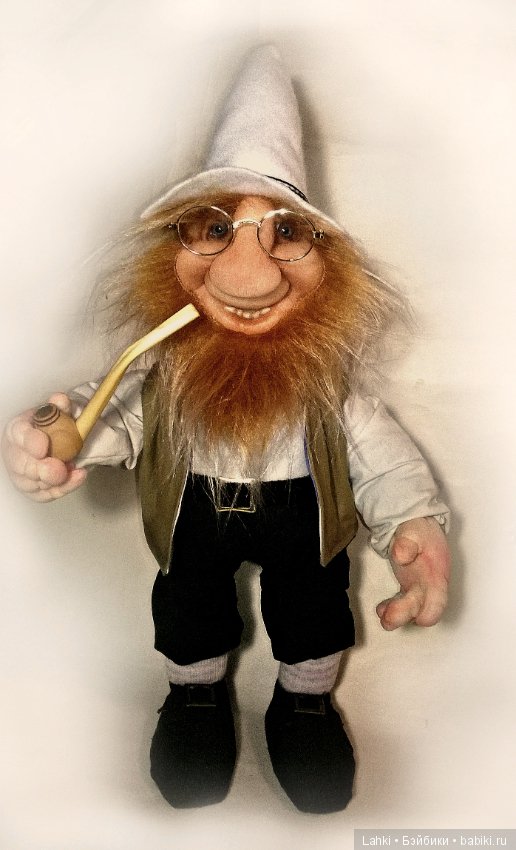 Гномы — Куклы из капрона и чулочной техники: авторские игрушки (фото 4)