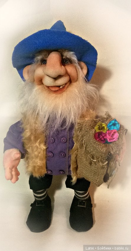 Гномы — Куклы из капрона и чулочной техники: авторские игрушки (фото 8)