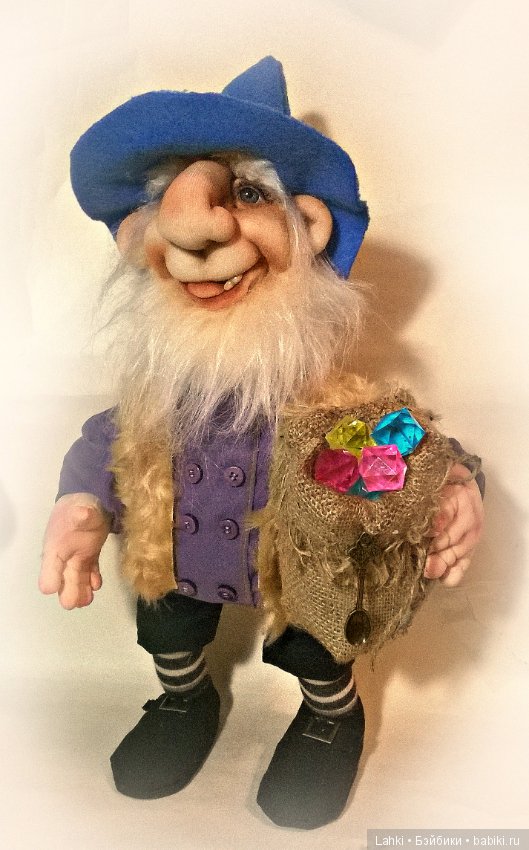Гномы — Куклы из капрона и чулочной техники: авторские игрушки (фото 9)