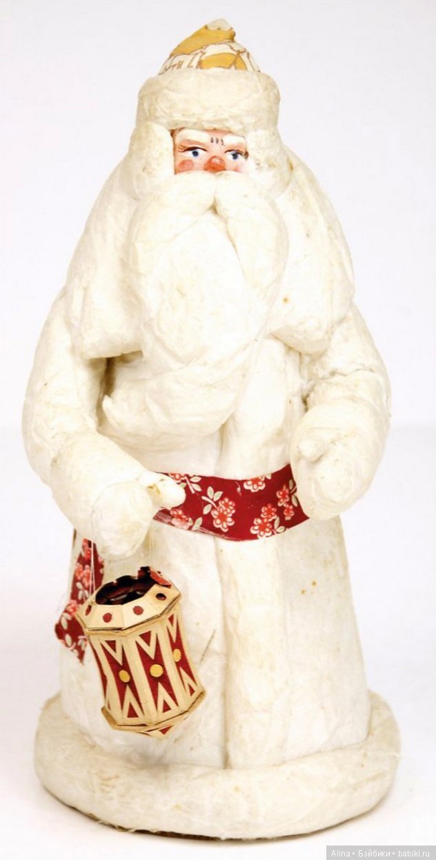 Советские ватные игрушки - Дедушки Морозы (фото 9)