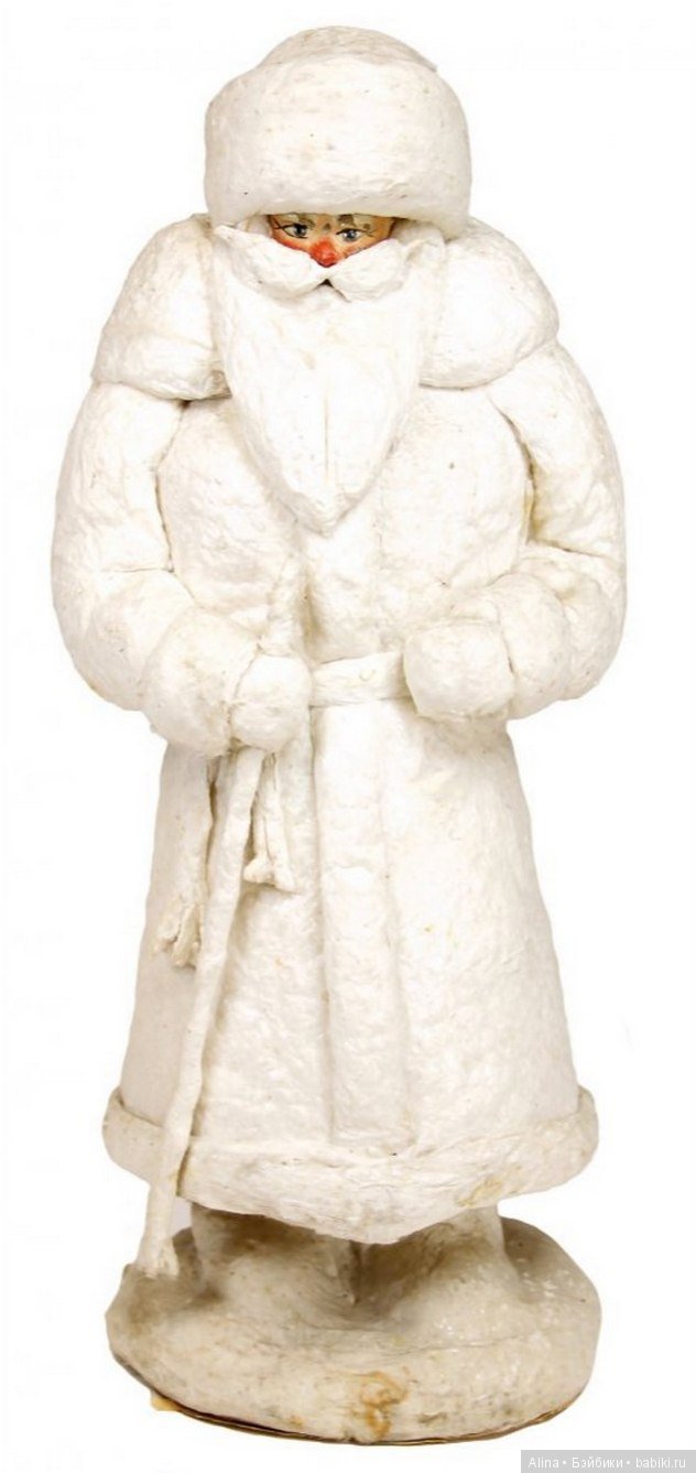 Советские ватные игрушки - Дедушки Морозы (фото 5)