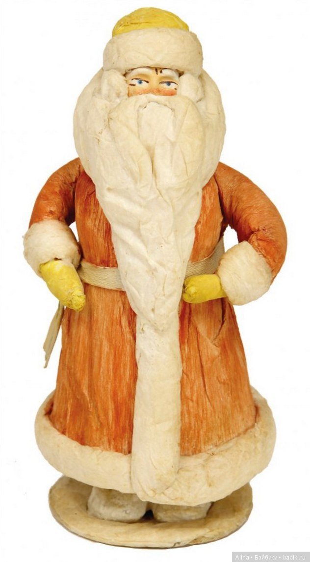Советские ватные игрушки - Дедушки Морозы (фото 7)