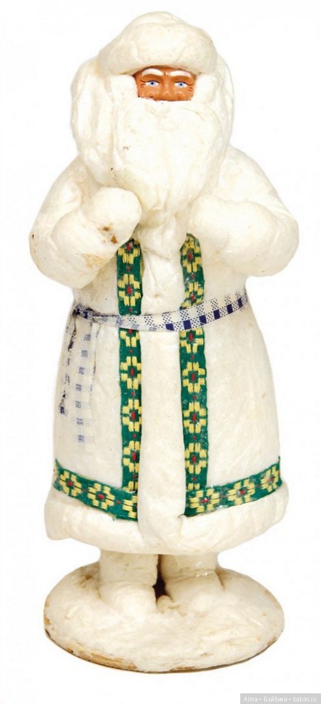 Советские ватные игрушки - Дедушки Морозы (фото 3)