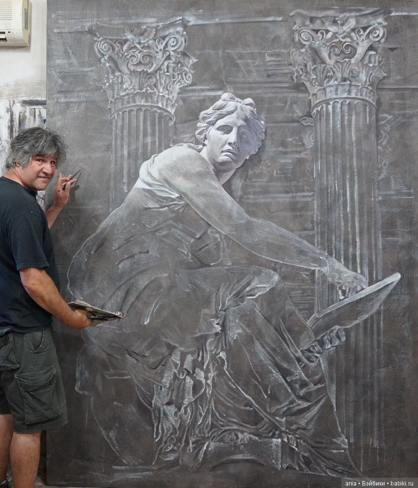 Sebastian Alb Chelia за работой