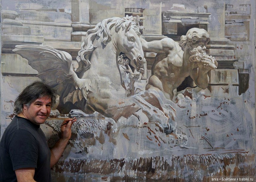 Sebastian Alb Chelia за работой