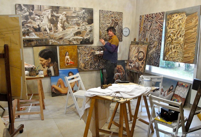 Sebastian Alb Chelia за работой