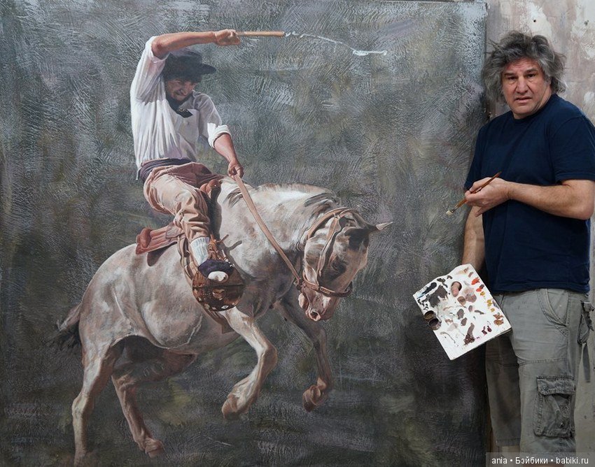 Sebastian Alb Chelia за работой