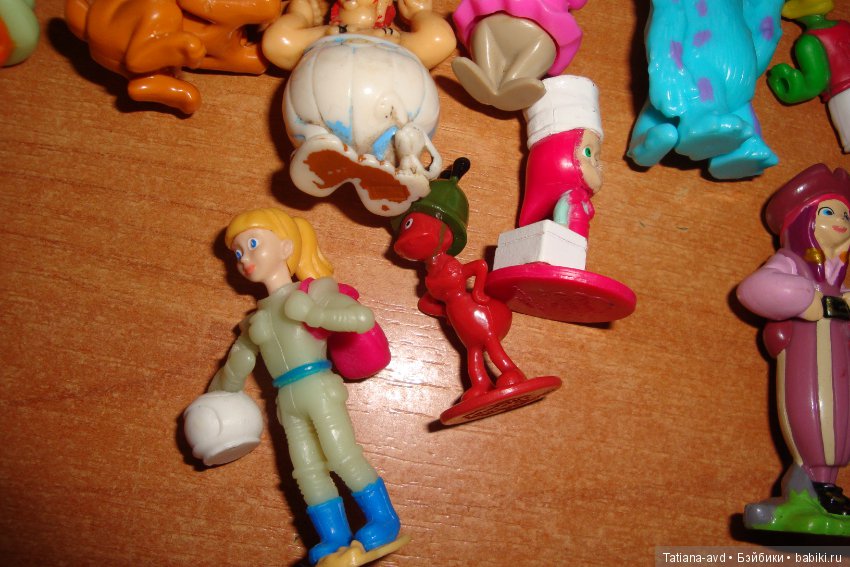 Киндеры по мультфильмам — Фигурки Киндер Сюрприз (Kinder)