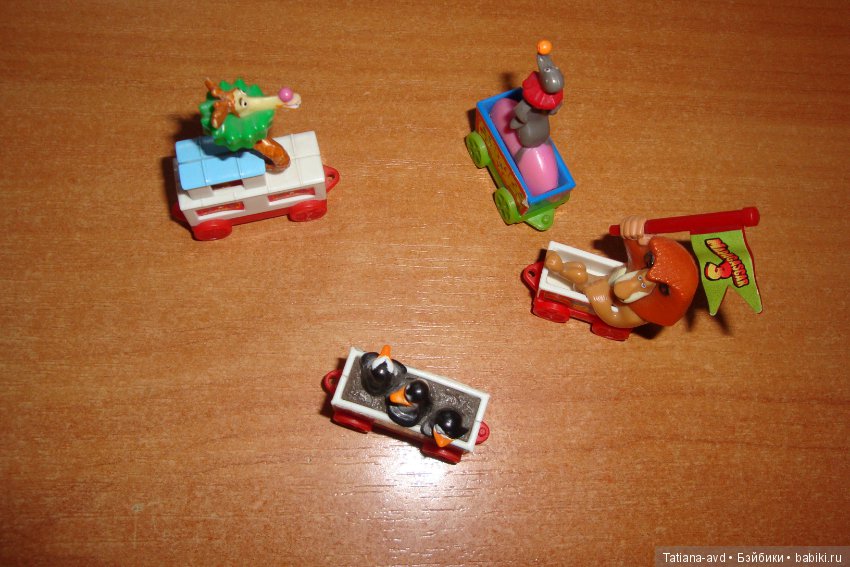 Киндеры по мультфильмам — Фигурки Киндер Сюрприз (Kinder) (фото 6)