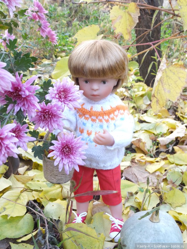 Ноябрьская прогулка — Куклы Kathe Kruse (Кате/Кэте Крузе): фото