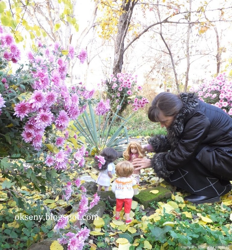 Ноябрьская прогулка — Куклы Kathe Kruse (Кате/Кэте Крузе): фото (фото 9)