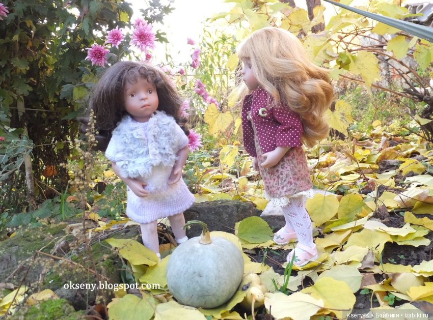 Ноябрьская прогулка — Куклы Kathe Kruse (Кате/Кэте Крузе): фото (фото 8)