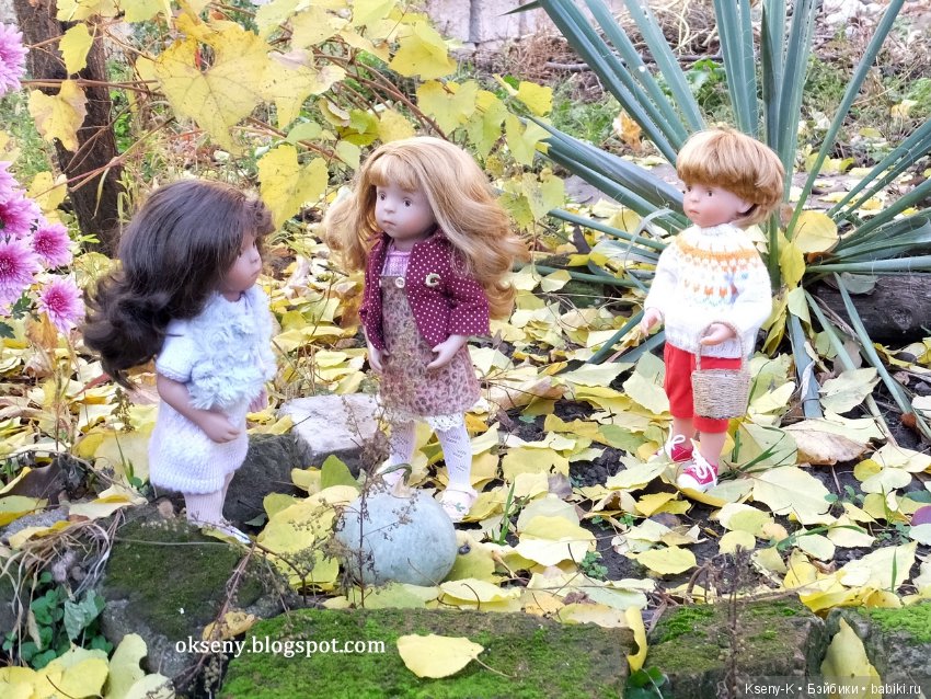 Ноябрьская прогулка — Куклы Kathe Kruse (Кате/Кэте Крузе): фото (фото 2)