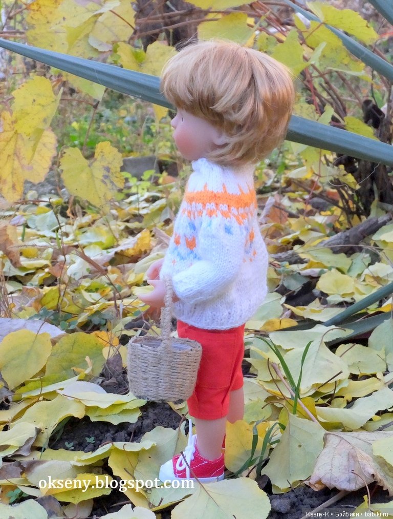 Ноябрьская прогулка — Куклы Kathe Kruse (Кате/Кэте Крузе): фото (фото 3)