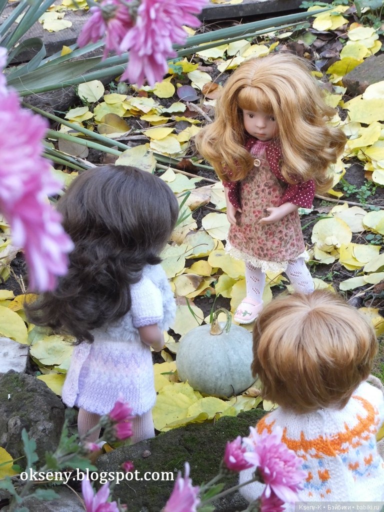 Ноябрьская прогулка — Куклы Kathe Kruse (Кате/Кэте Крузе): фото (фото 4)