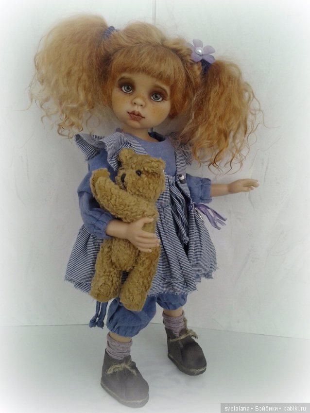 Злата, Златочка. ООАК куклы Паола Рейна