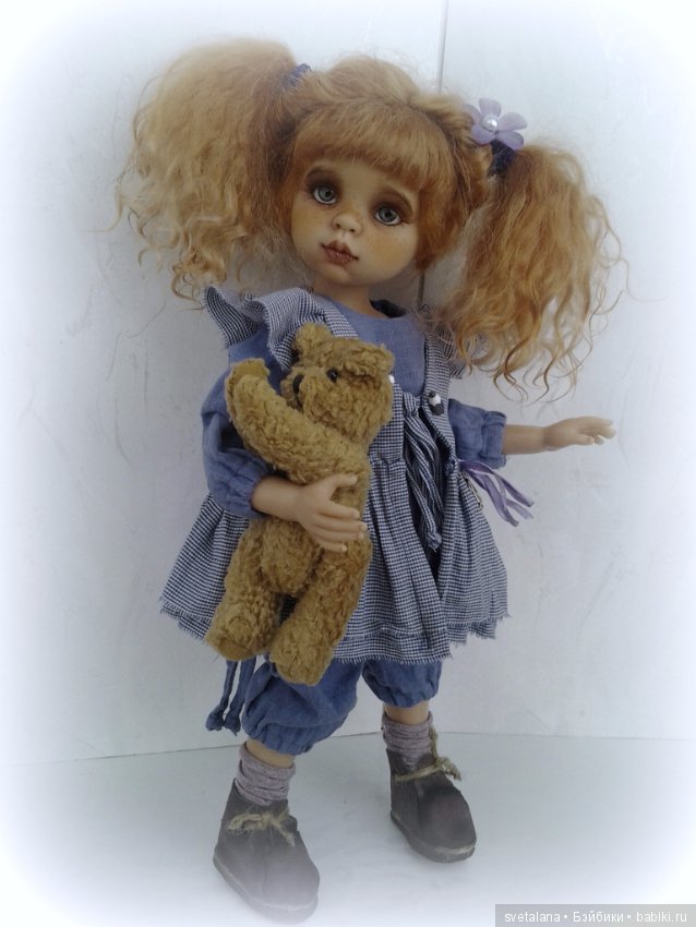 Злата, Златочка. ООАК куклы Паола Рейна (фото 6)