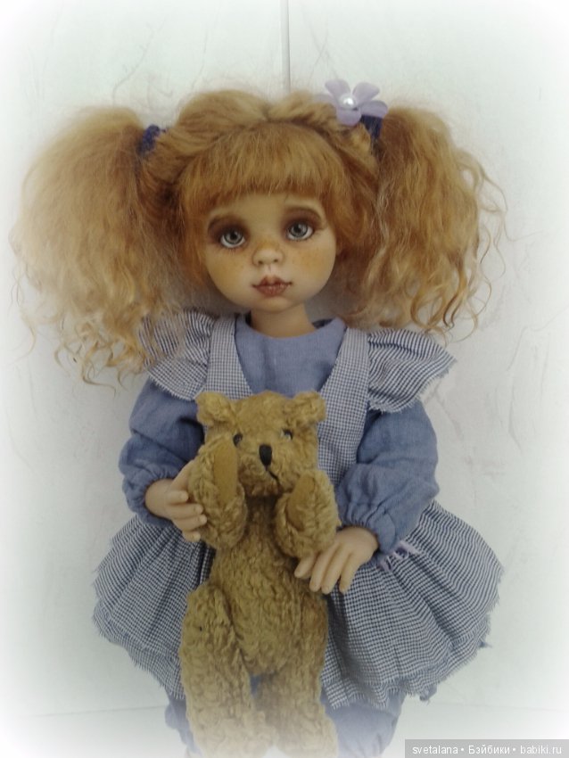 Злата, Златочка. ООАК куклы Паола Рейна