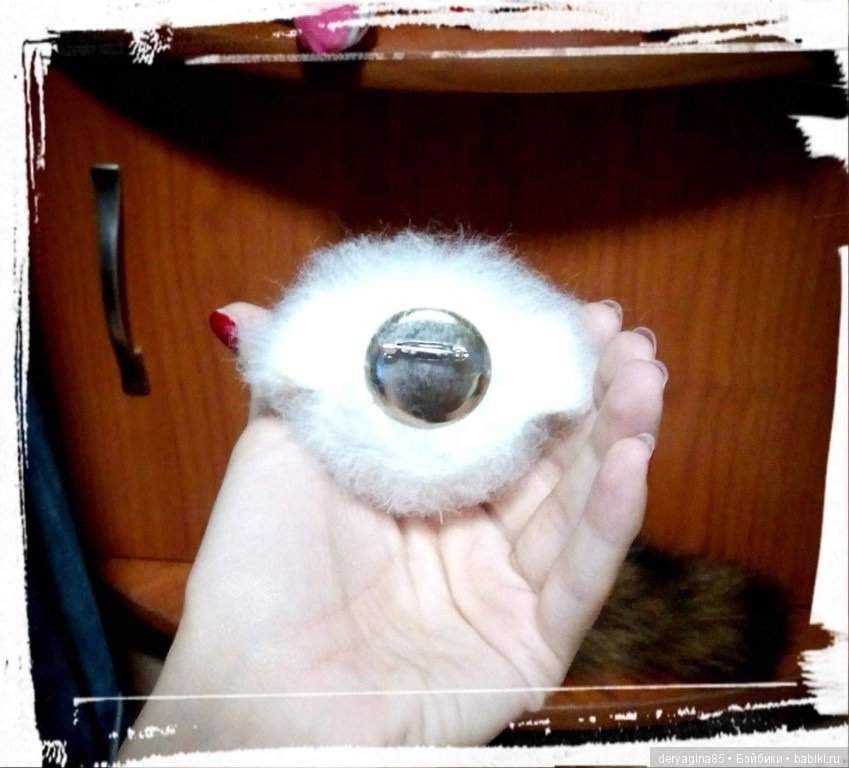 Брошь щенок Мальтезе — Валяные игрушки из шерсти: сухое валяние (фото 2)