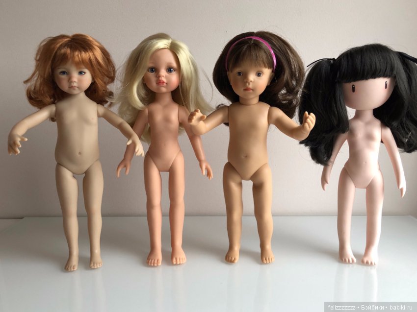 Сравнение игровых кукол 30 - 35 см ростом (фото 3)