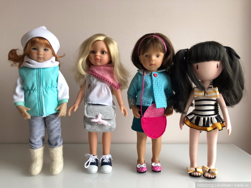 Сравнение игровых кукол 30 - 35 см ростом