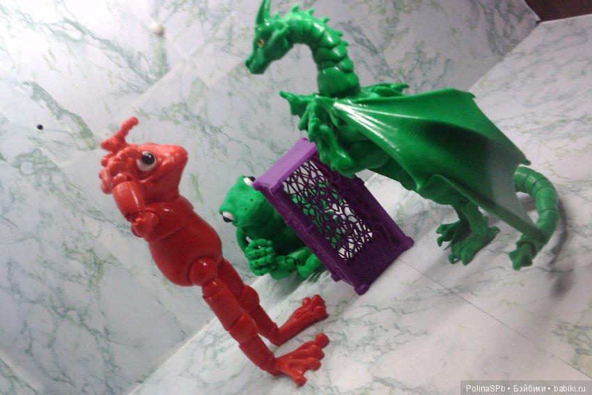 3 D печать: красная шарнирная лягушка БЖД (фото 2)