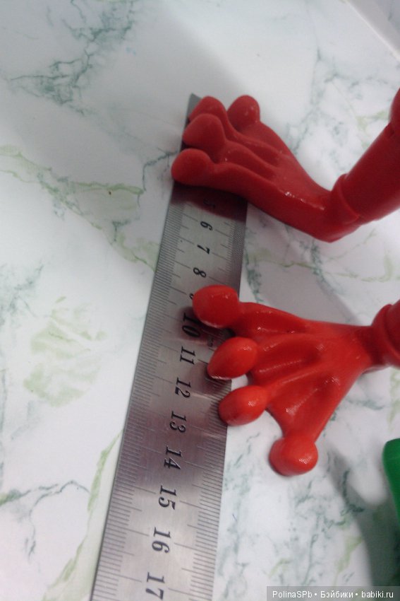 3 D печать: красная шарнирная лягушка БЖД