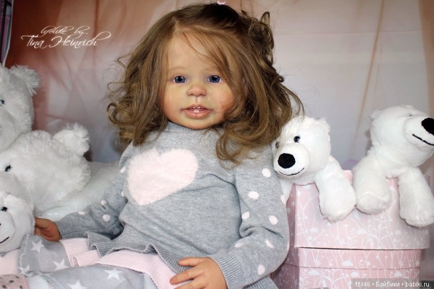 Prototype *MILA* by Eva Wakolbinger lifelike doll Rebornbaby Toddler