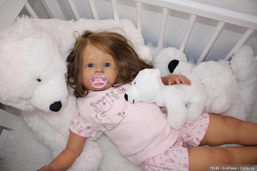 Prototype *MILA* by Eva Wakolbinger lifelike doll Rebornbaby Toddler