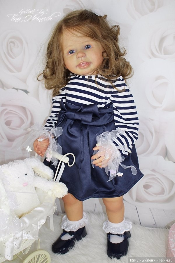 Prototype *MILA* by Eva Wakolbinger lifelike doll Rebornbaby Toddler (фото 8)
