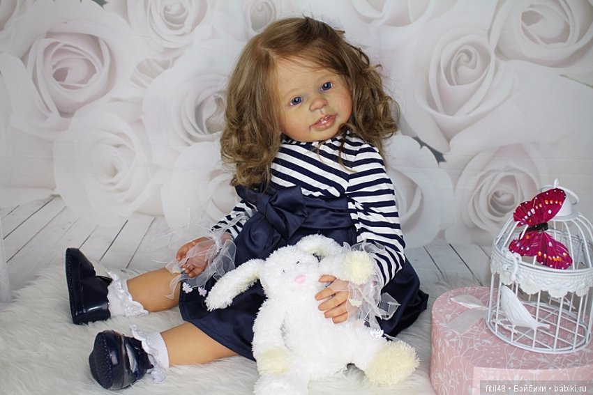 Prototype *MILA* by Eva Wakolbinger lifelike doll Rebornbaby Toddler (фото 9)