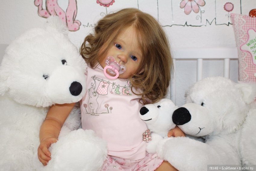 Prototype *MILA* by Eva Wakolbinger lifelike doll Rebornbaby Toddler