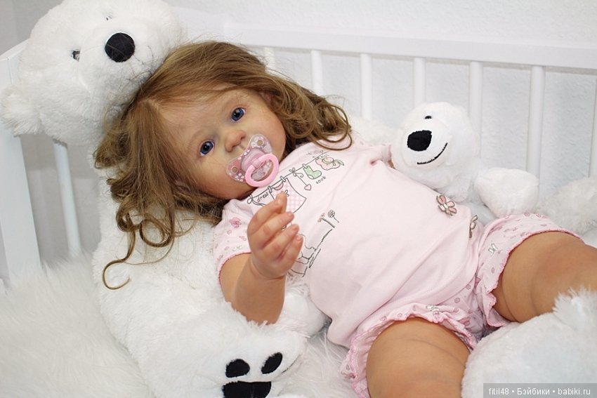 Prototype *MILA* by Eva Wakolbinger lifelike doll Rebornbaby Toddler