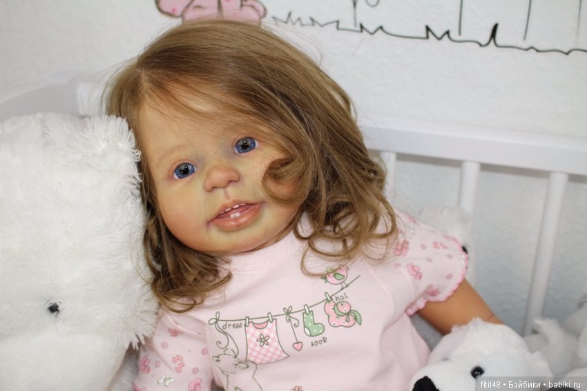 Prototype *MILA* by Eva Wakolbinger lifelike doll Rebornbaby Toddler
