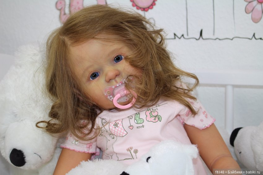 Prototype *MILA* by Eva Wakolbinger lifelike doll Rebornbaby Toddler
