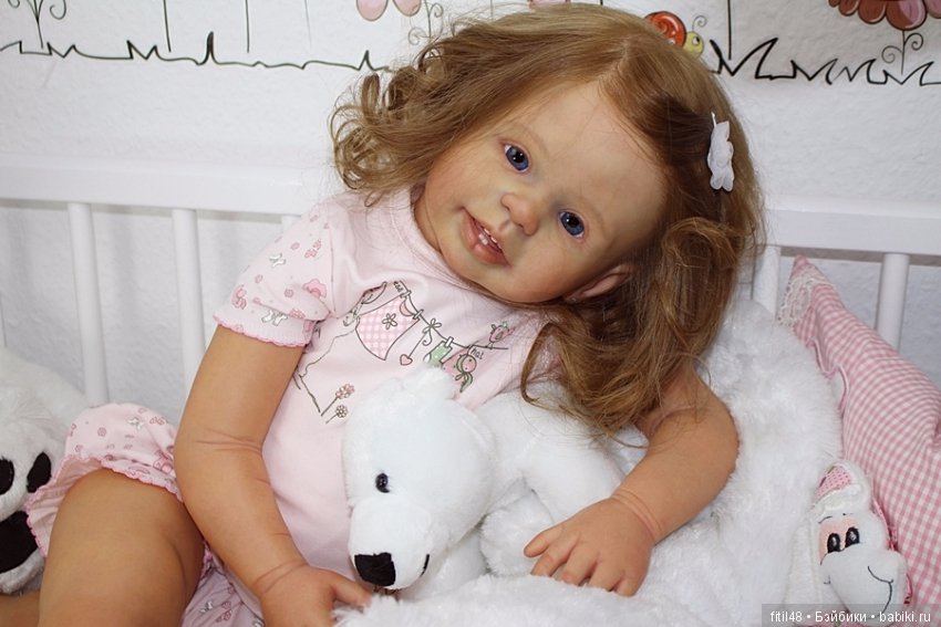 Prototype *MILA* by Eva Wakolbinger lifelike doll Rebornbaby Toddler