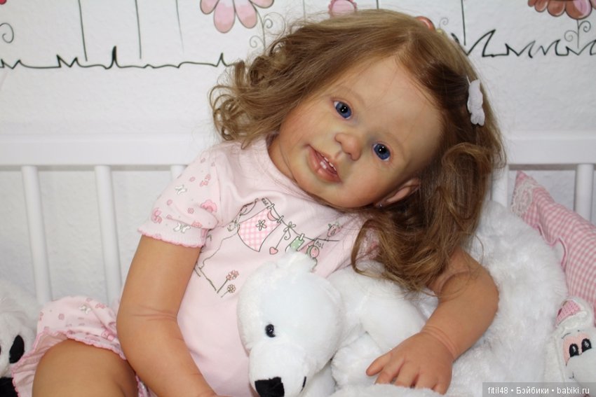 Prototype *MILA* by Eva Wakolbinger lifelike doll Rebornbaby Toddler