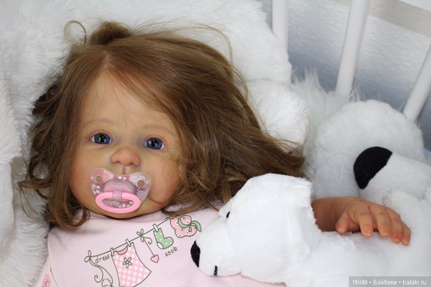 Prototype *MILA* by Eva Wakolbinger lifelike doll Rebornbaby Toddler