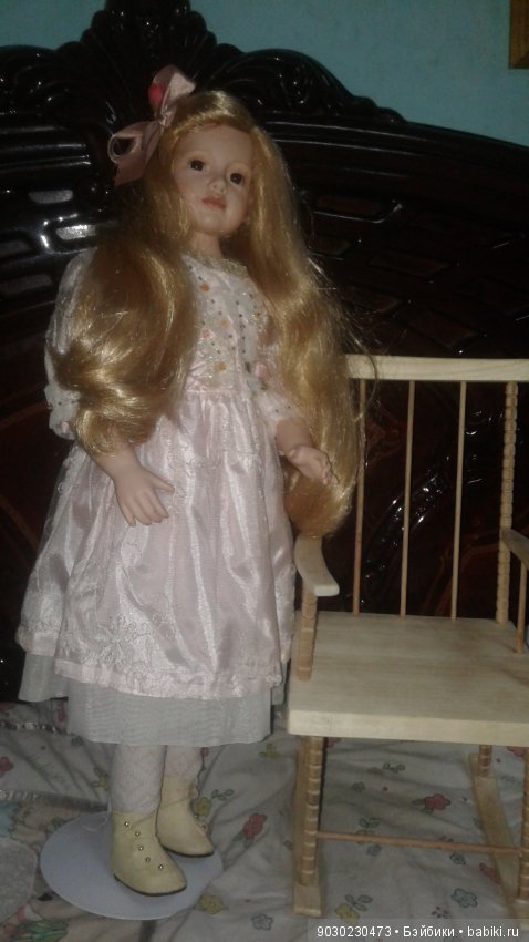 Но вот как и обещала. Муж изготовил стул по образцу реставрированных (фото 4)