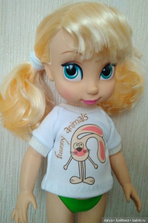 Выкройки Марины Быковой трикотажного комплекта для кукол Disney Animators (фото 5)