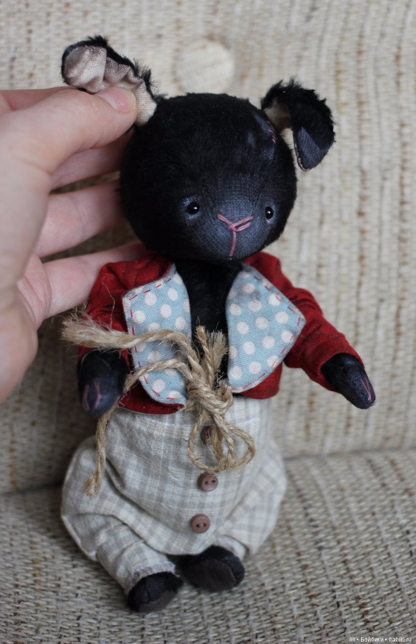 Мои маленькие подарочки — Домашние фото авторских игрушек: Тедди (фото 9)