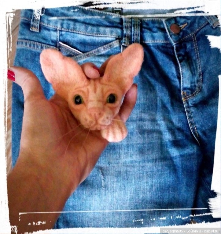 Брошь Сфинкс — Валяные игрушки из шерсти: сухое валяние (фото 2)